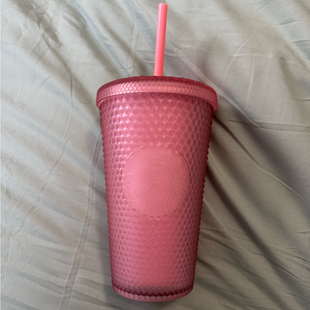 Pink Starbucks Tumbler